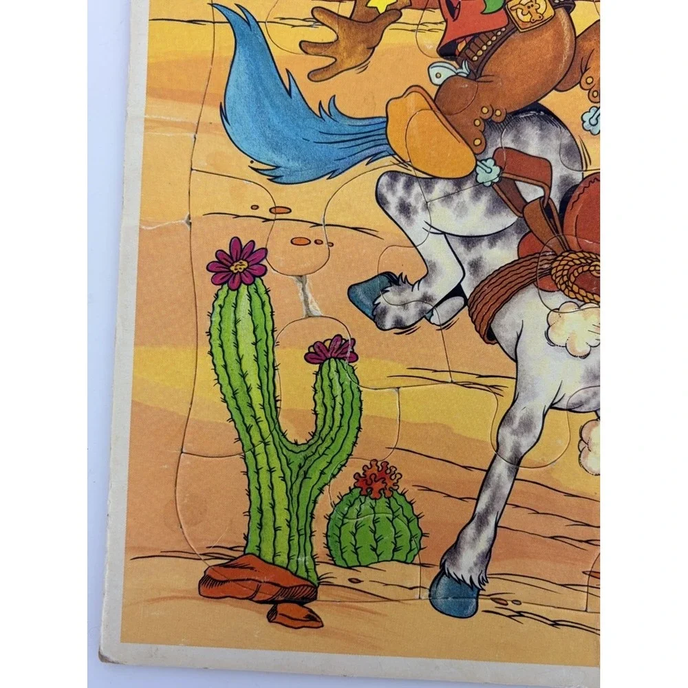 Vintage Disney Frame Tray Puzzles Minnie Mouse Cinderella Donald Duck Lot of 3